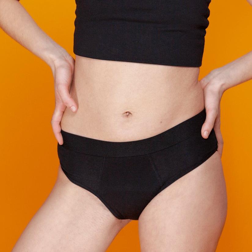 Period Underwear - Comfy Mid Waist - Heavy Flow - Plastic Free Amsterdam
